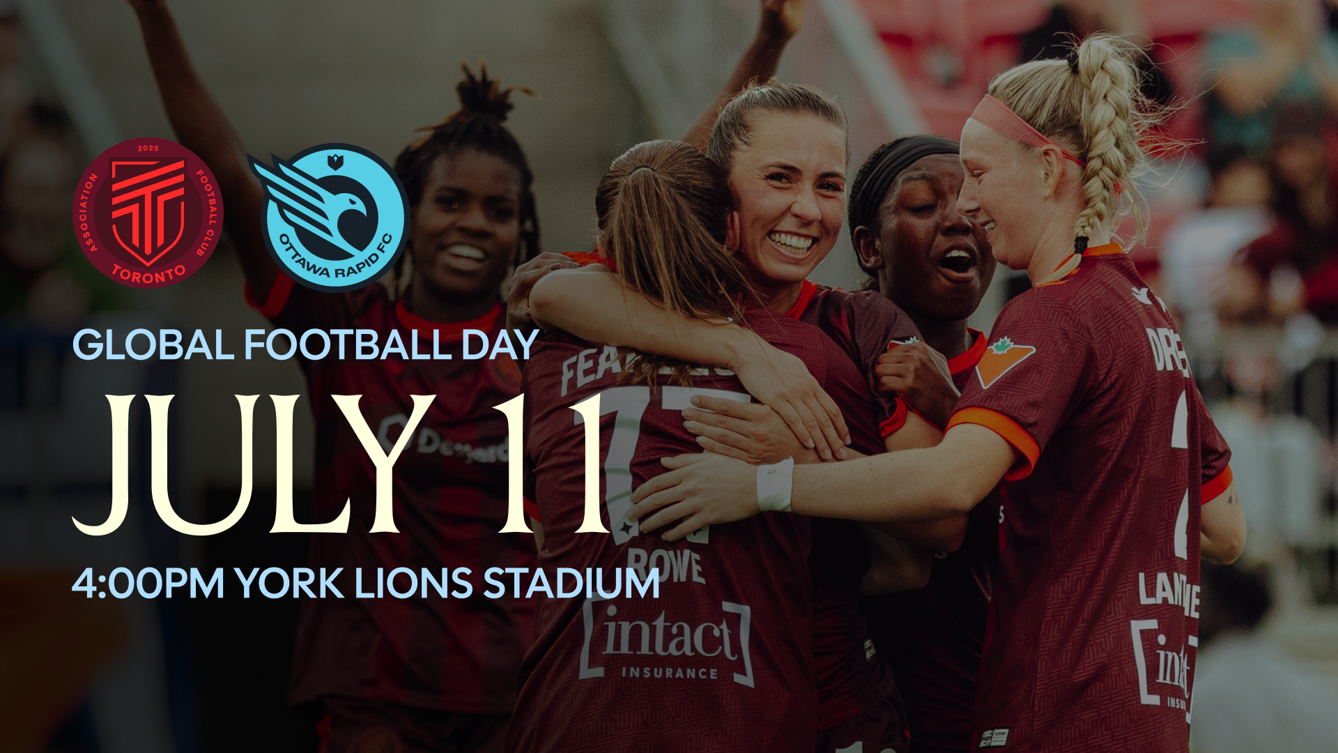 AFC Toronto to Celebrate Global Football Day on July 11 at York Lions Stadium