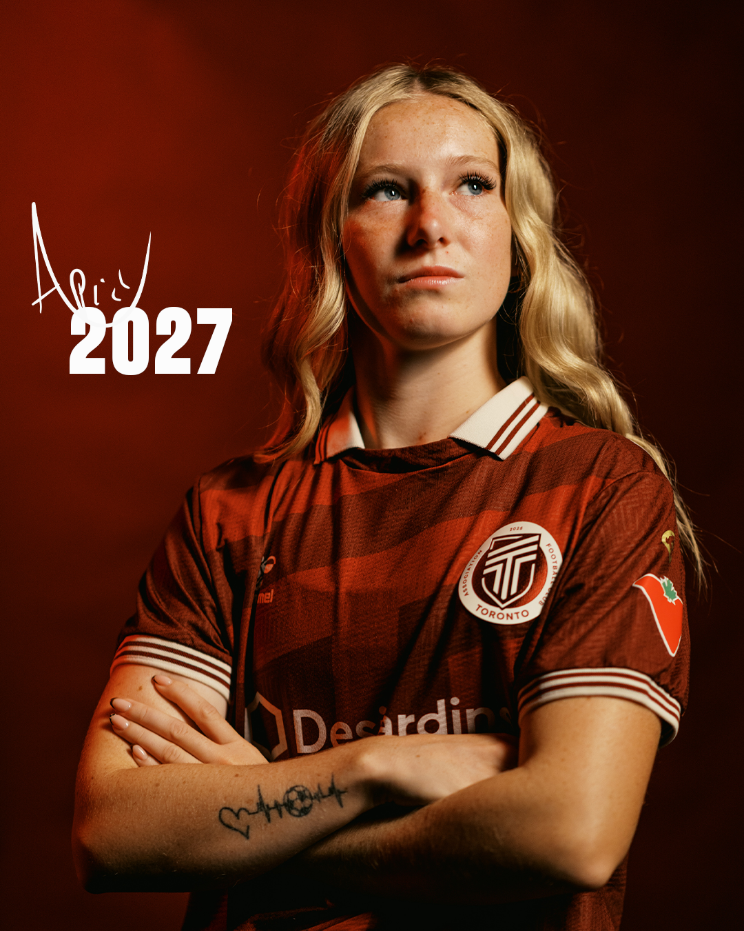 AFC Toronto Extends Midfielder April Lantaigne’s Contract Through 2027