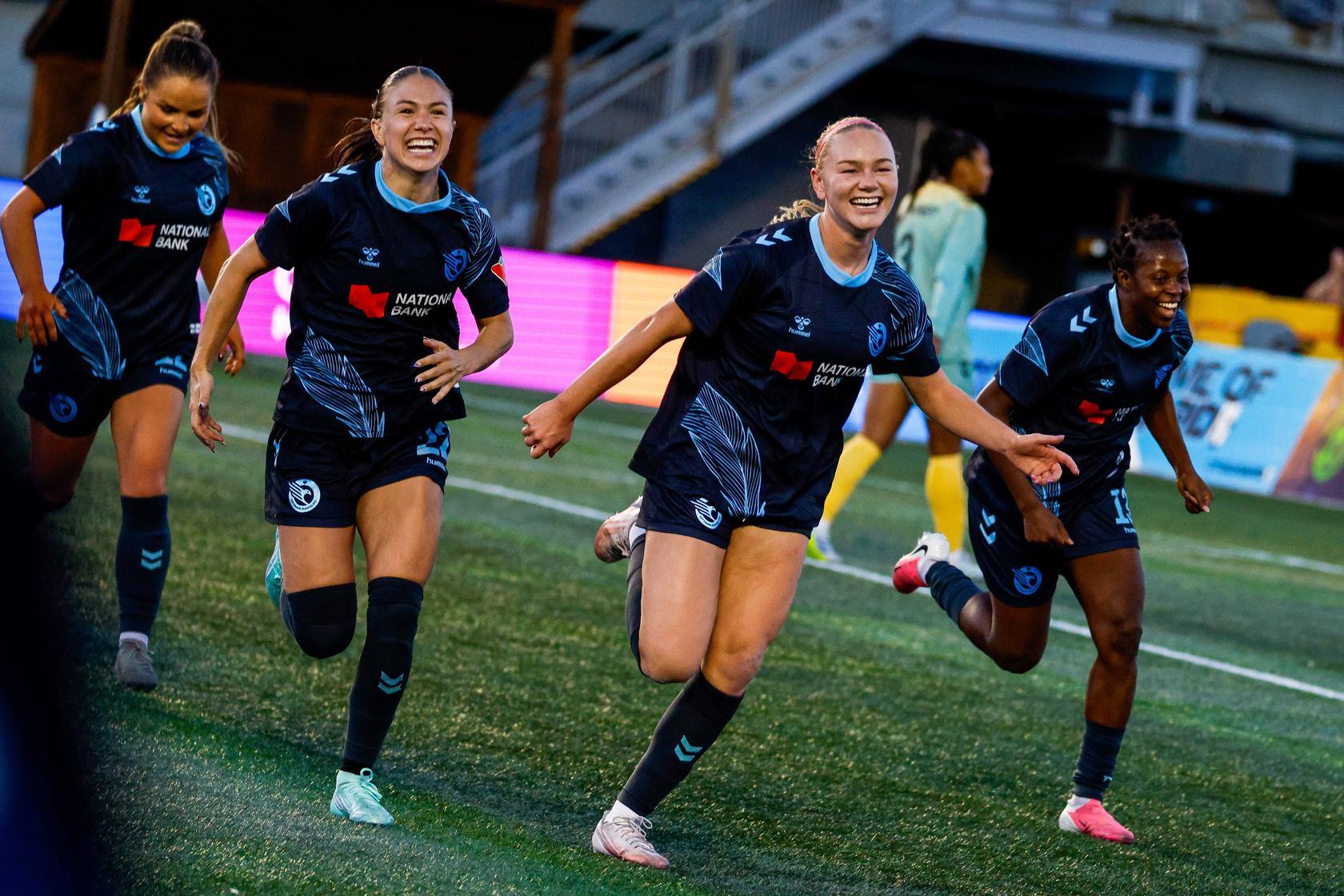 Belzile and Pridham Braces Carry Rapid FC to Crucial 5-2 Victory Over Vancouver Rise FC