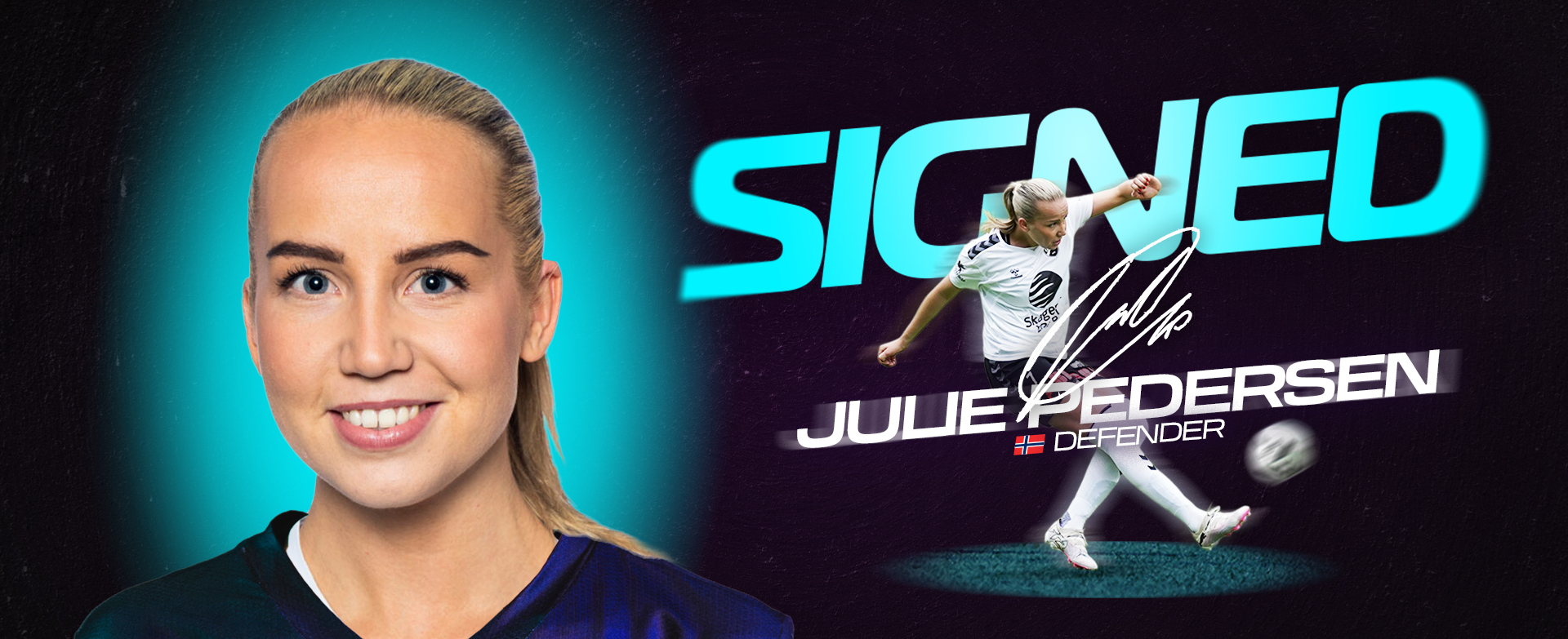 Norwegian defender Julie Pedersen strengthens Halifax Tides backline