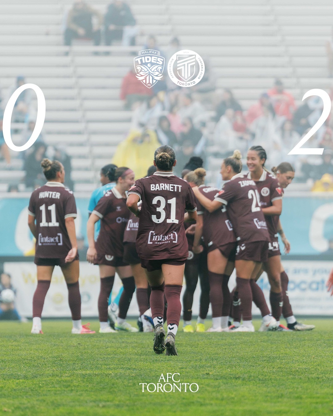 AFC Toronto Earns 2-0 Road Win Over Halifax Tides FC
