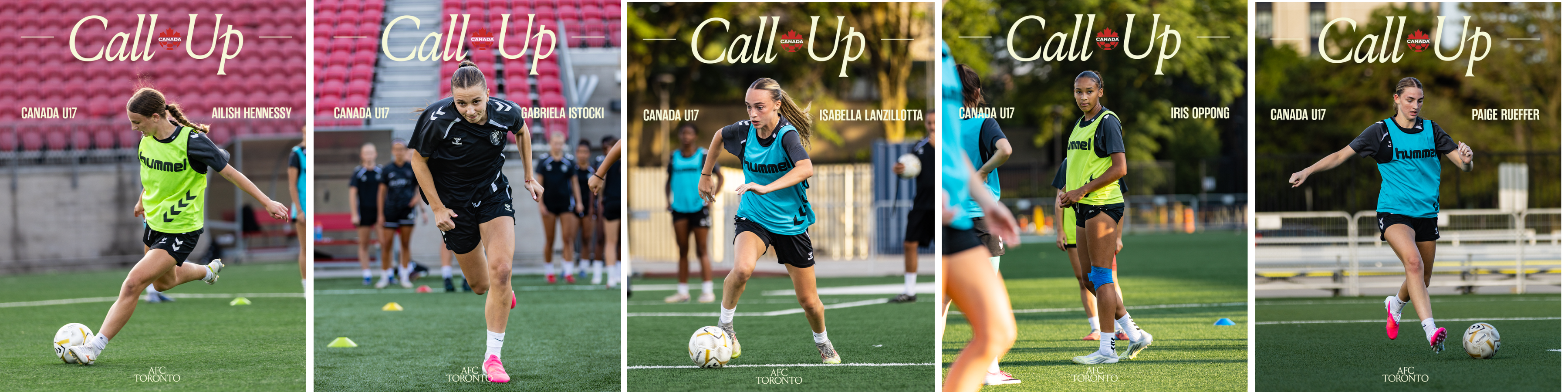 AFC Toronto Academy makes its mark as five players selected for Canada’s FIFA U-17 Women’s World Cup squad