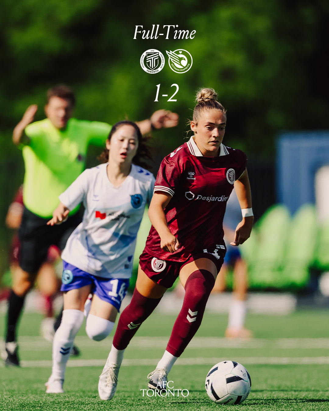 AFC Toronto Concedes Late in 2-1 Loss to Ottawa Rapid FC