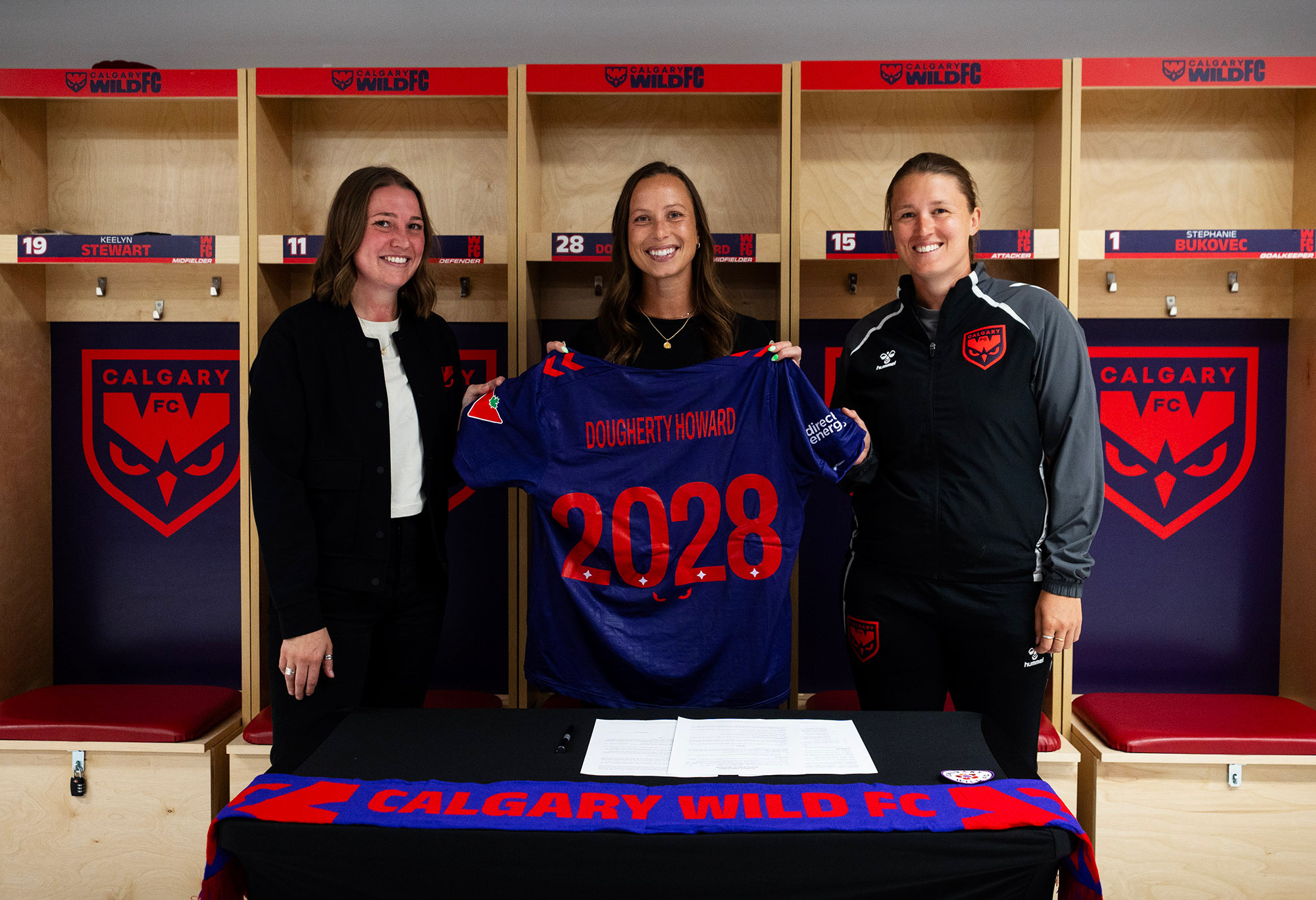 Calgary Wild FC Captain Meggie Dougherty Howard Extends Stay with Club Through to 2028
