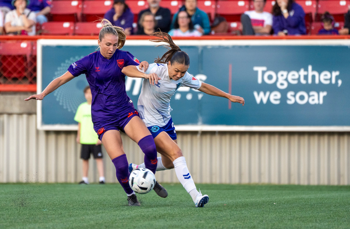 Calgary Wild FC Battle Hard in Narrow 2-1 Loss to Ottawa Rapid
