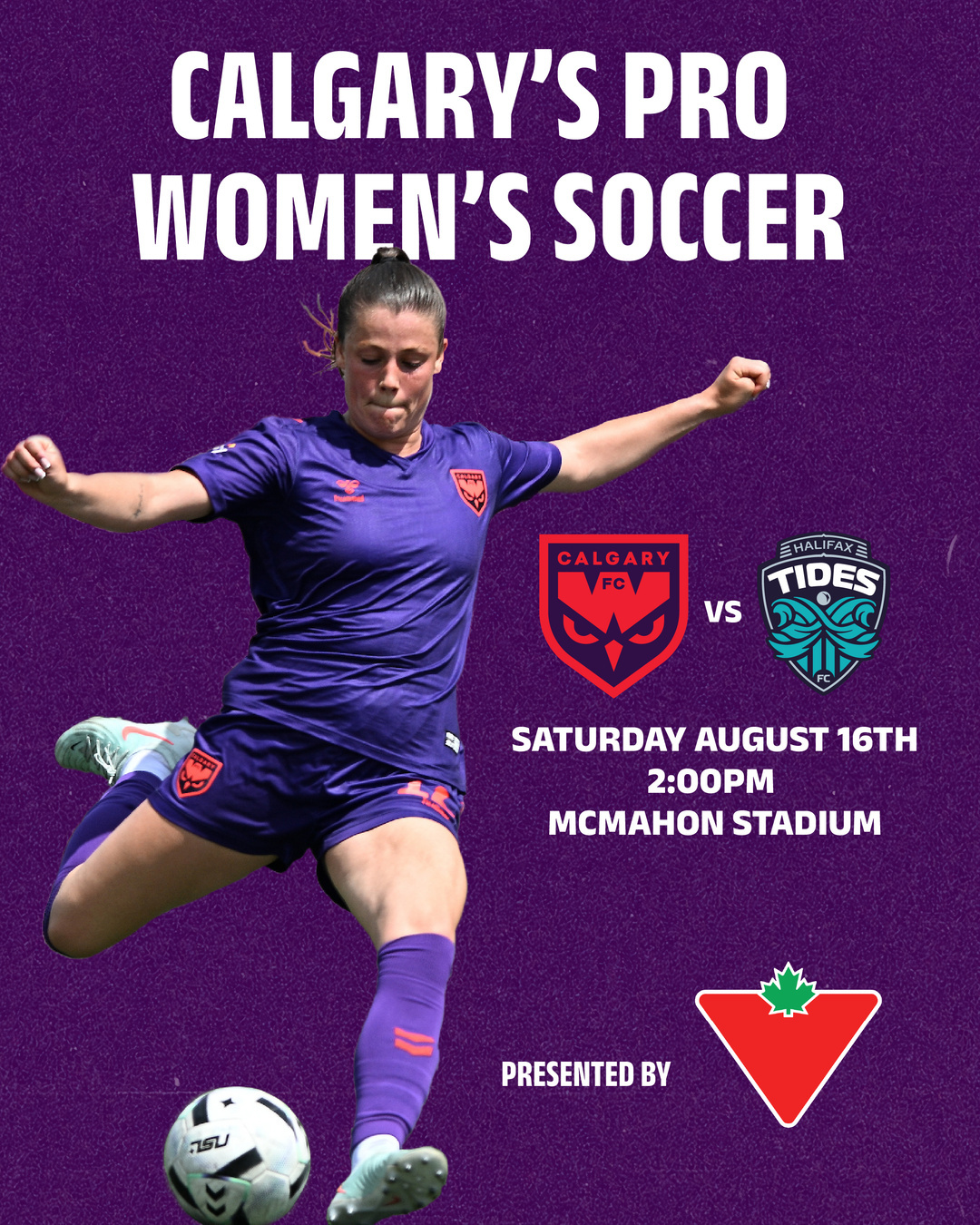 Women's pro soccer Calgary