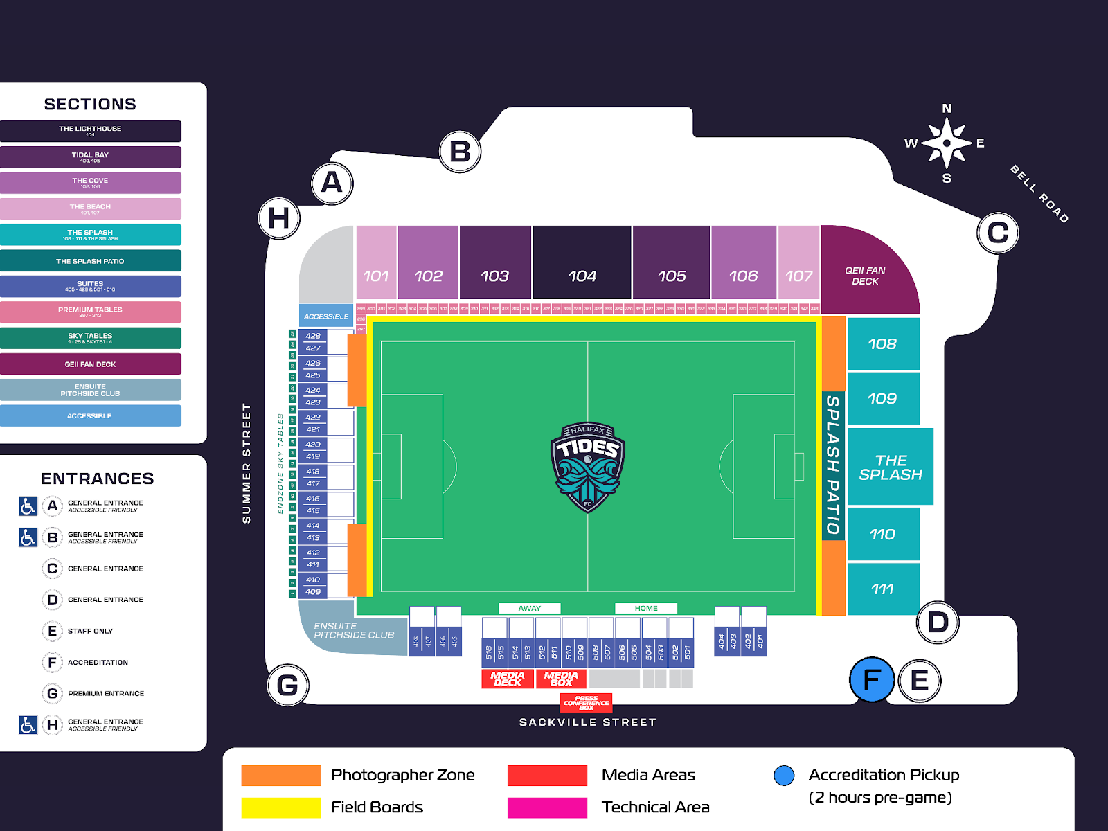 STADIUM MAP