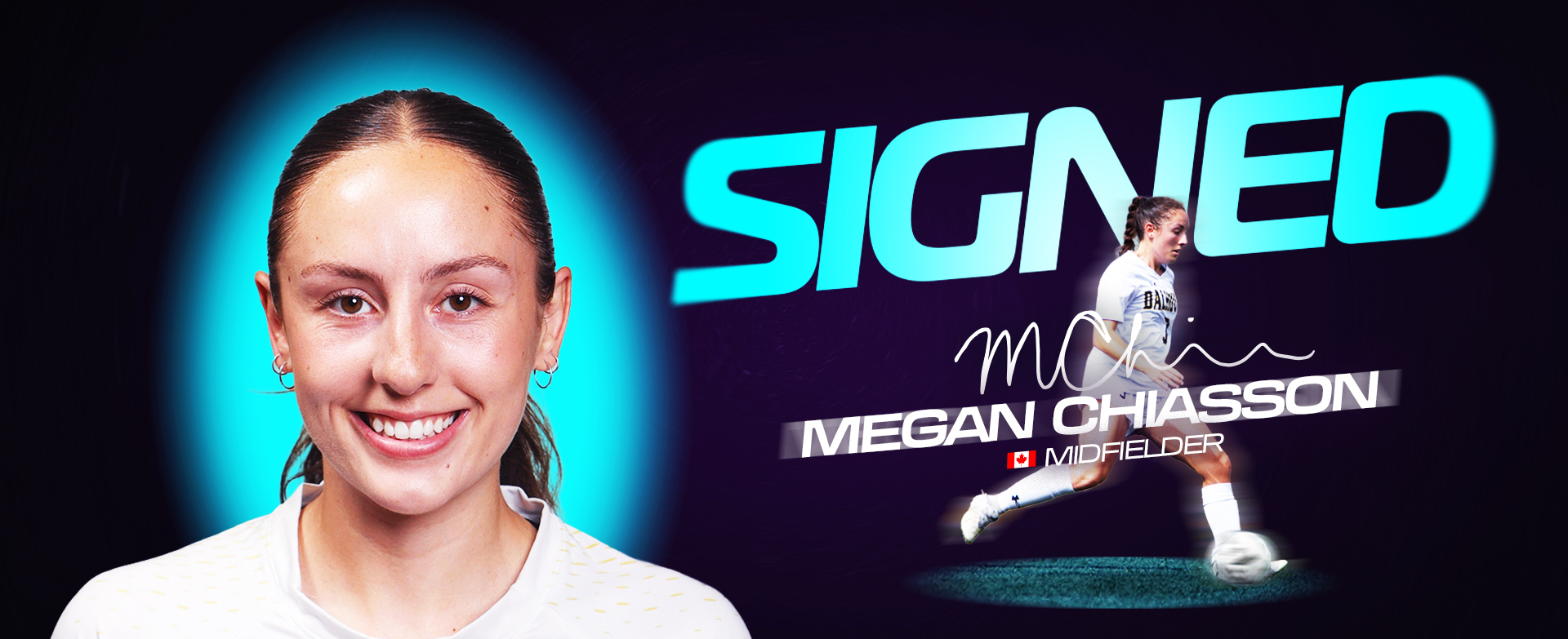 Tides sign Nova Scotian Megan Chiasson for remainder of 2026 season