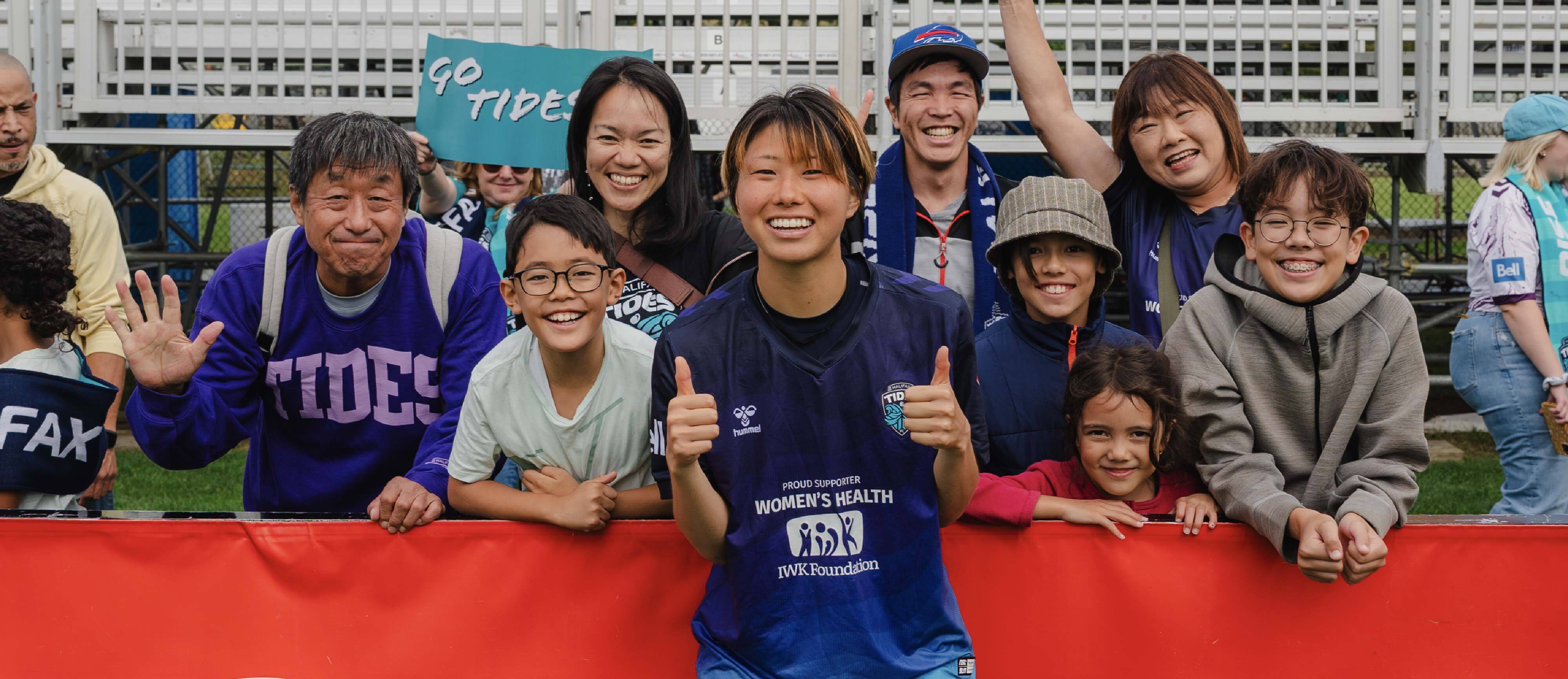 Halifax Tides FC Midfielder Megumi Nakamura has Re-Signed for the 2026 Season