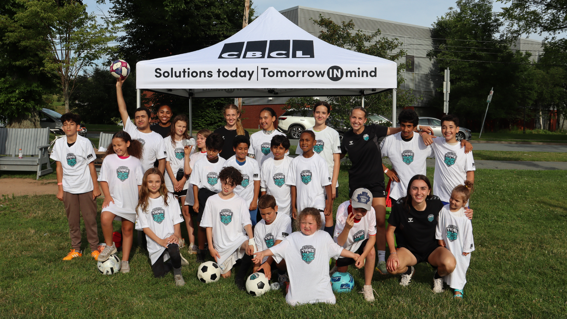 CBCL and Halifax Tides FC Inspire the Next Generation Through Community Soccer Clinic