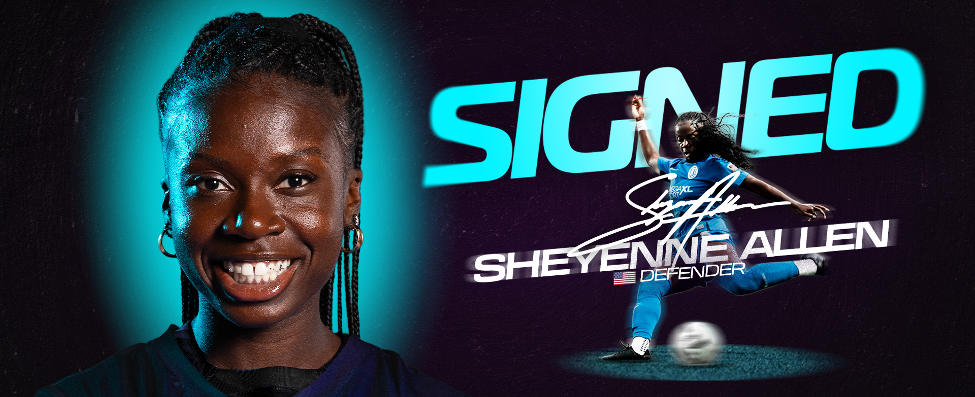 Tides Sign Defender Sheyenne Allen