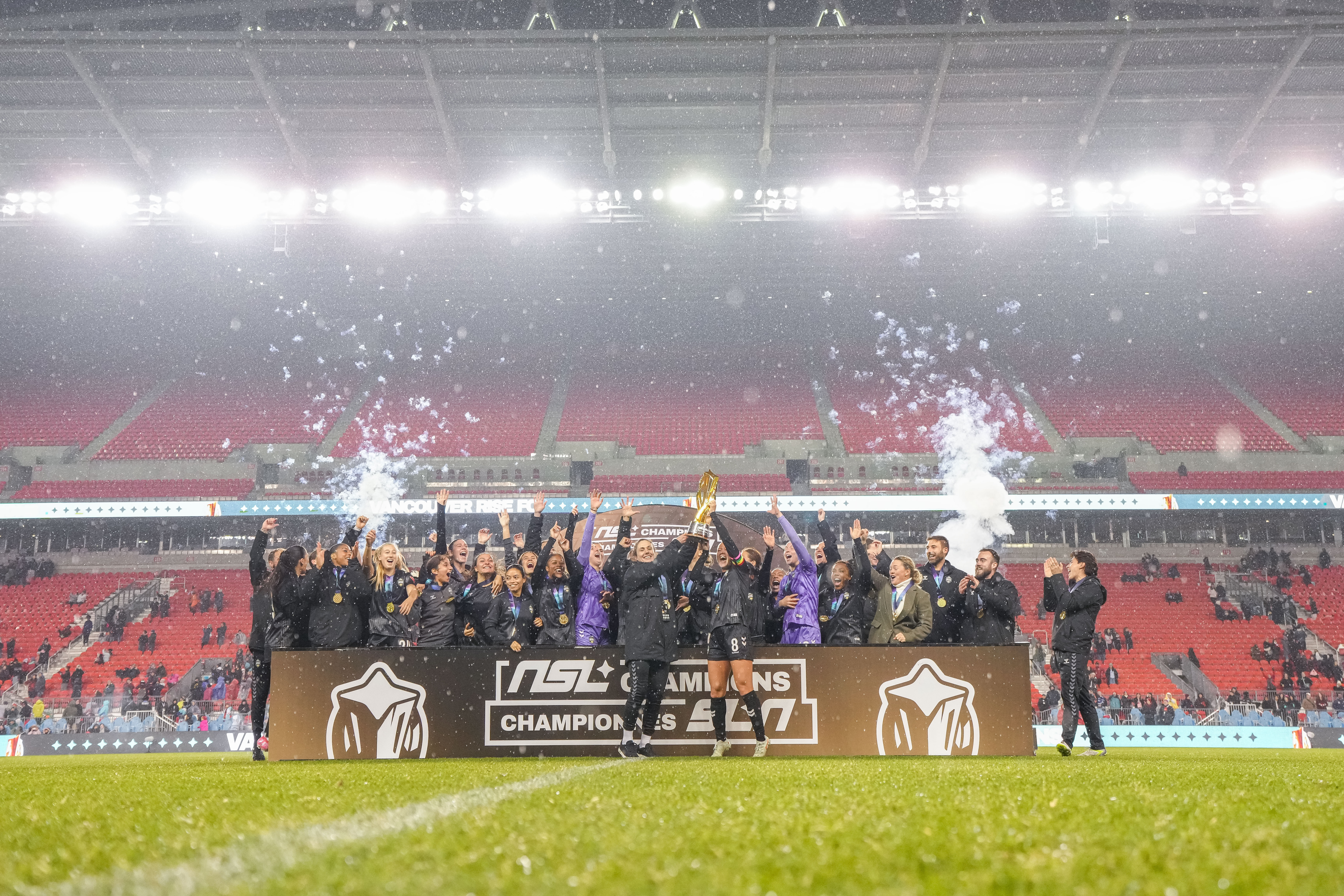 History Made. Vancouver Rise FC are your 2025 inaugural NSL Champions!