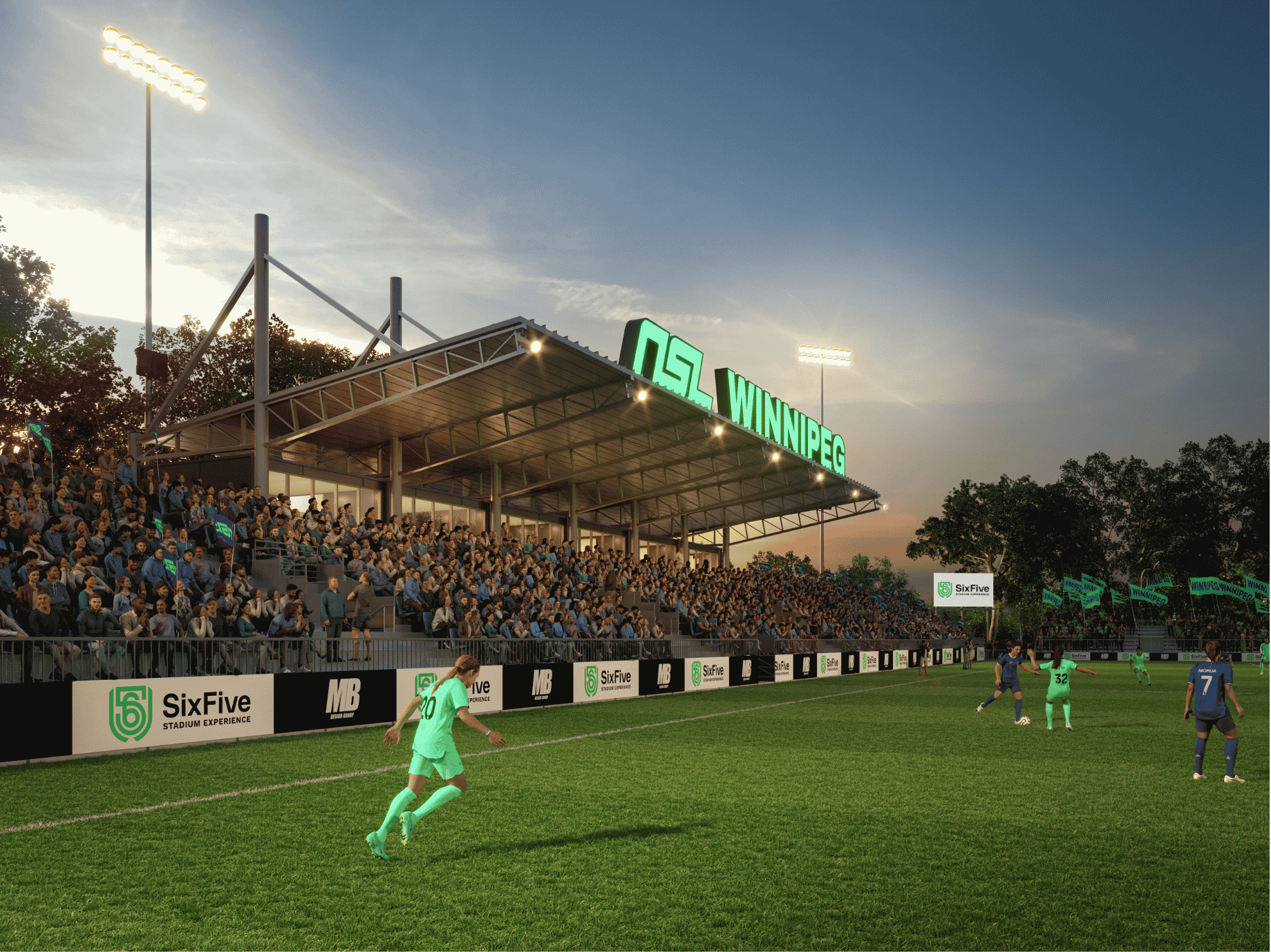 Le Club De La Super Ligue Du Nord À Winnipeg S’installera Au Nouveau Stade Du Complexe De Soccer Ralph Cantafio