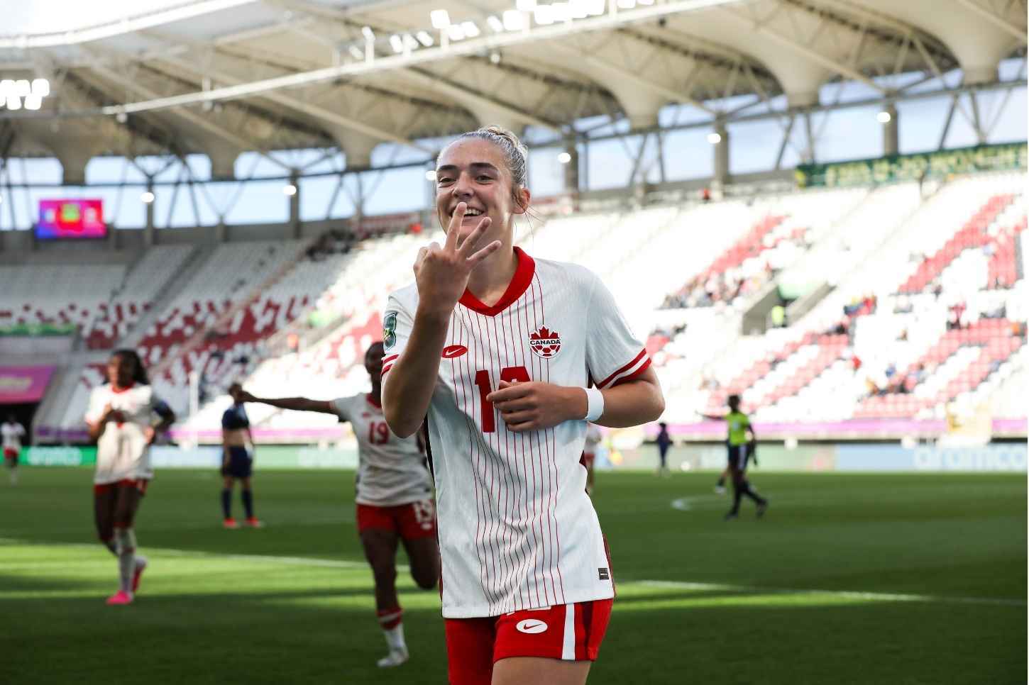 Northern Super League Celebrates AFC Toronto’s Kaylee Hunter After Hat Trick Sends Canada To FIFA U-20 Women’s World Cup Quarter-Finals