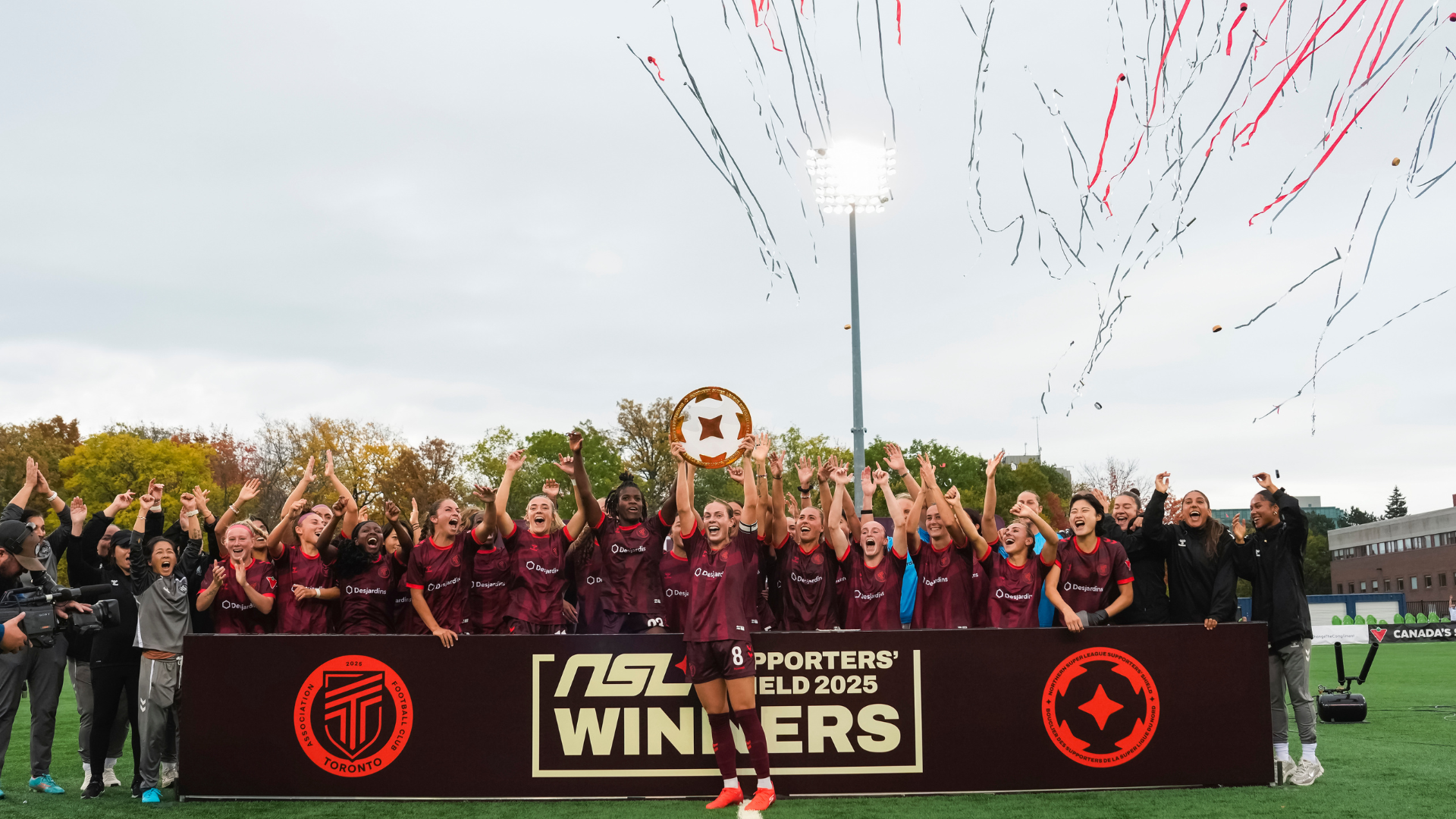 AFC Toronto Make History, Lifting the First-Ever NSL Supporters’ Shield