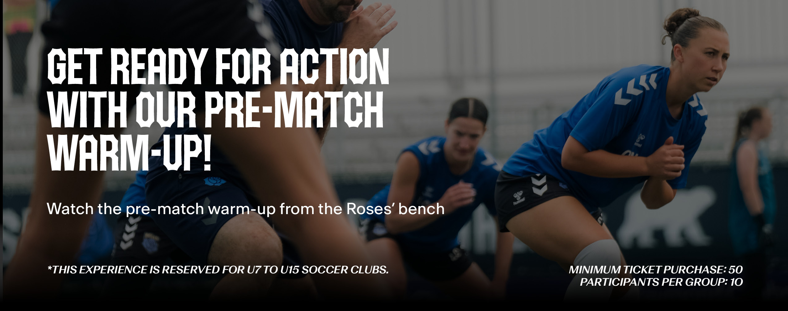 échauffement d’avant-match !