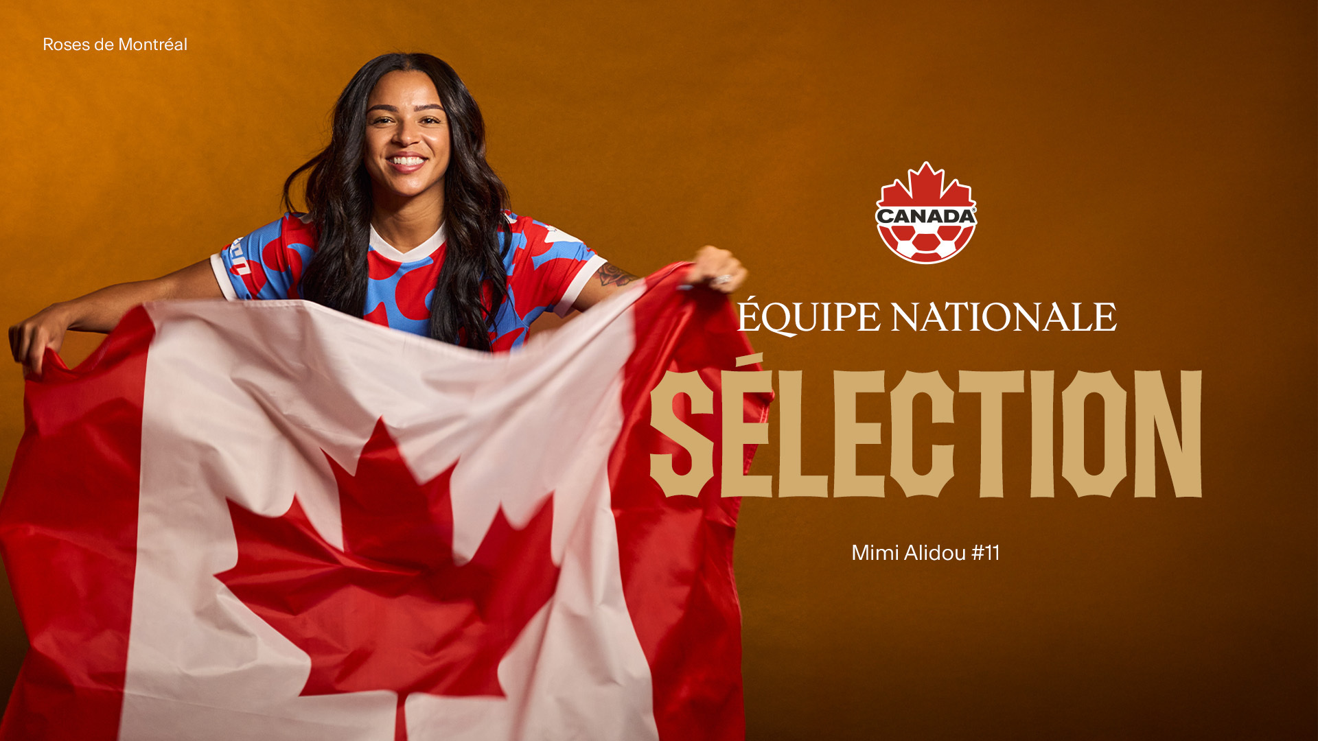 MIMI ALIDOU SÉLECTIONNÉE PAR L’ÉQUIPE NATIONALE CANADIENNE