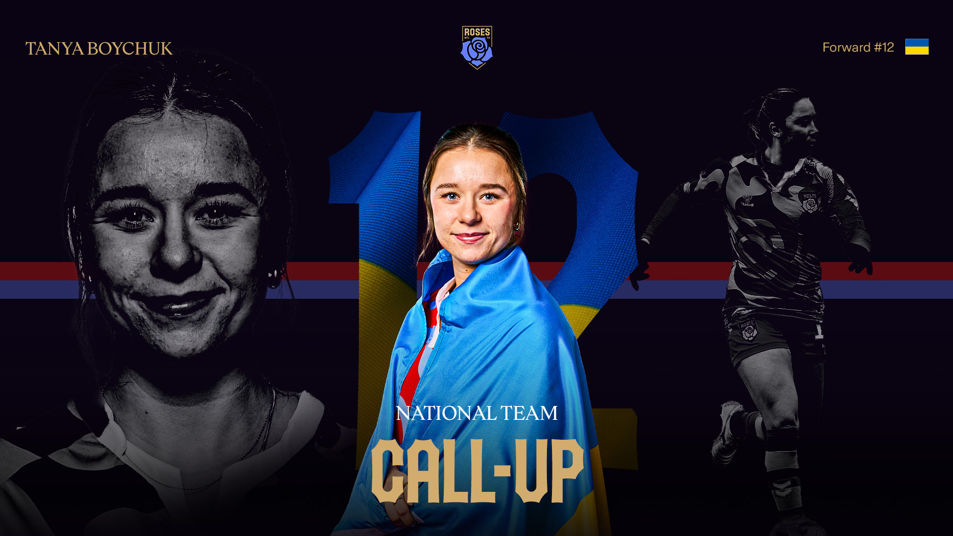 BOYCHUK CALLED UP BY UKRAINE