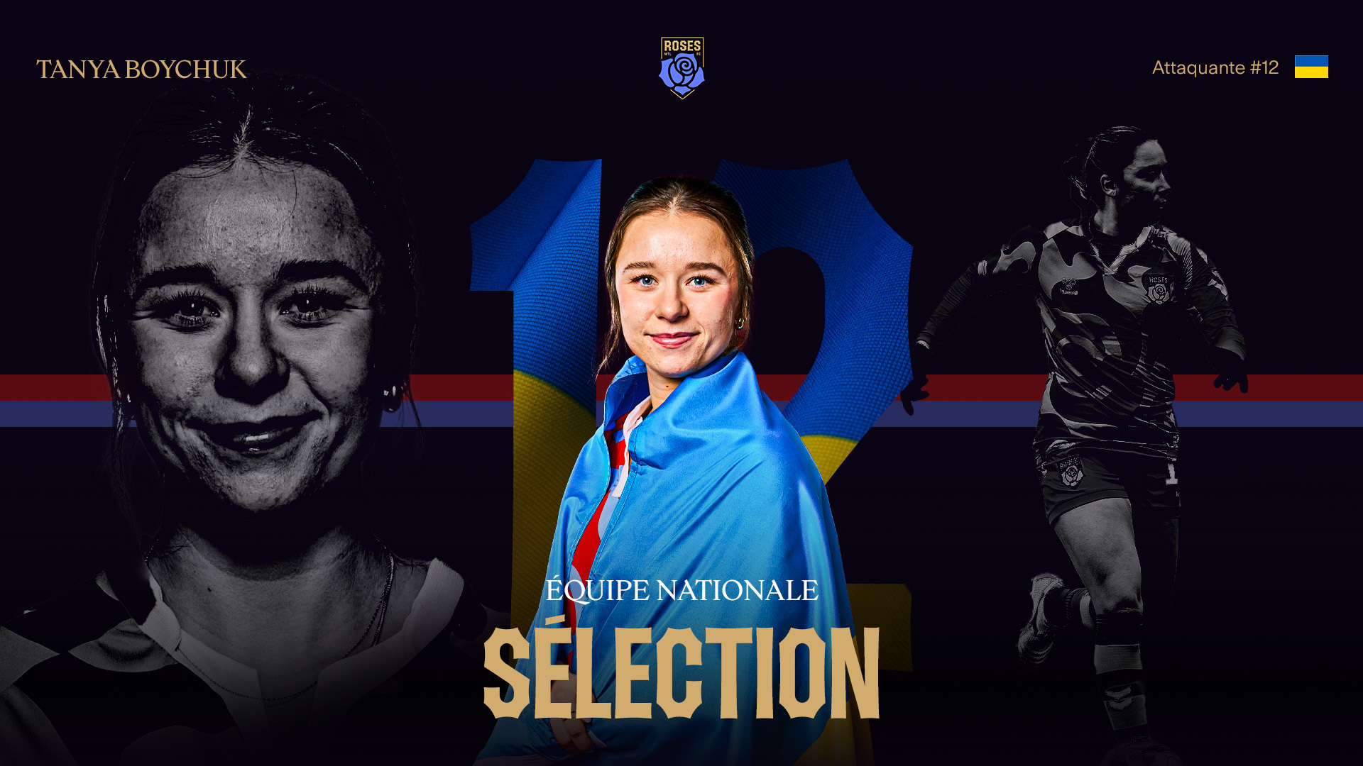 TANYA BOYCHUK SÉLECTIONNÉE PAR L’UKRAINE