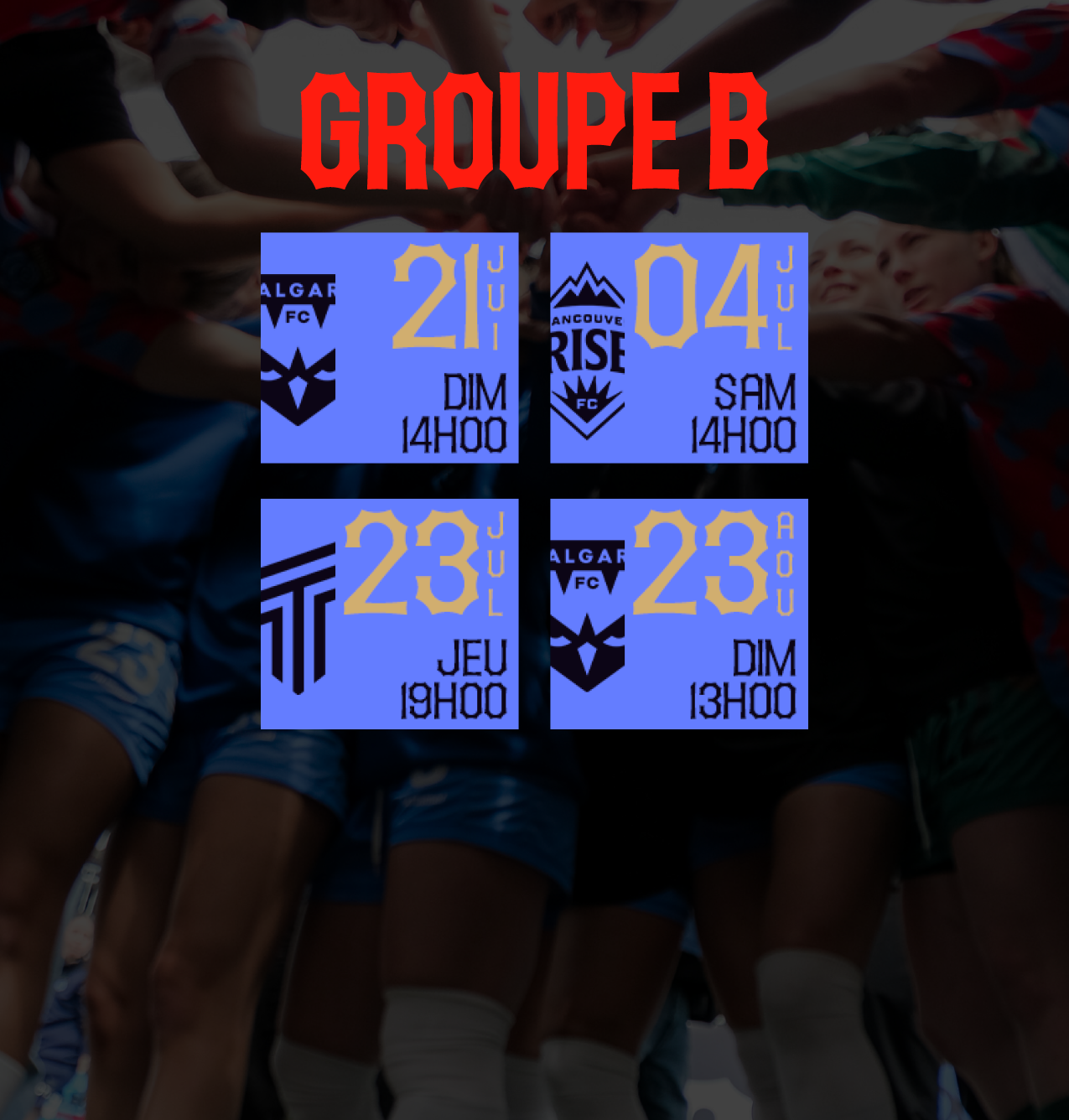 Forfait groupeb demi-saison