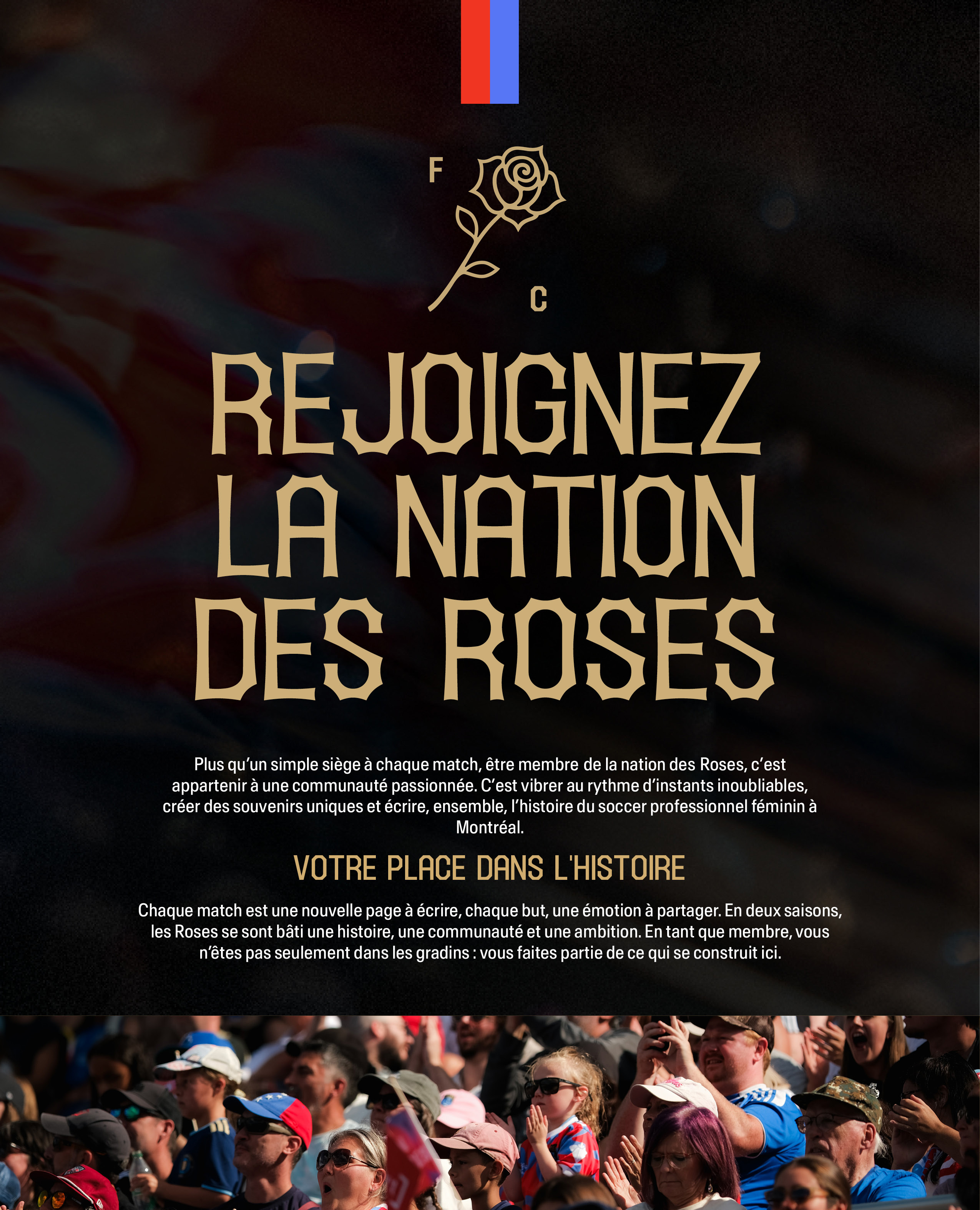 Rejoignez la Nation des Roses