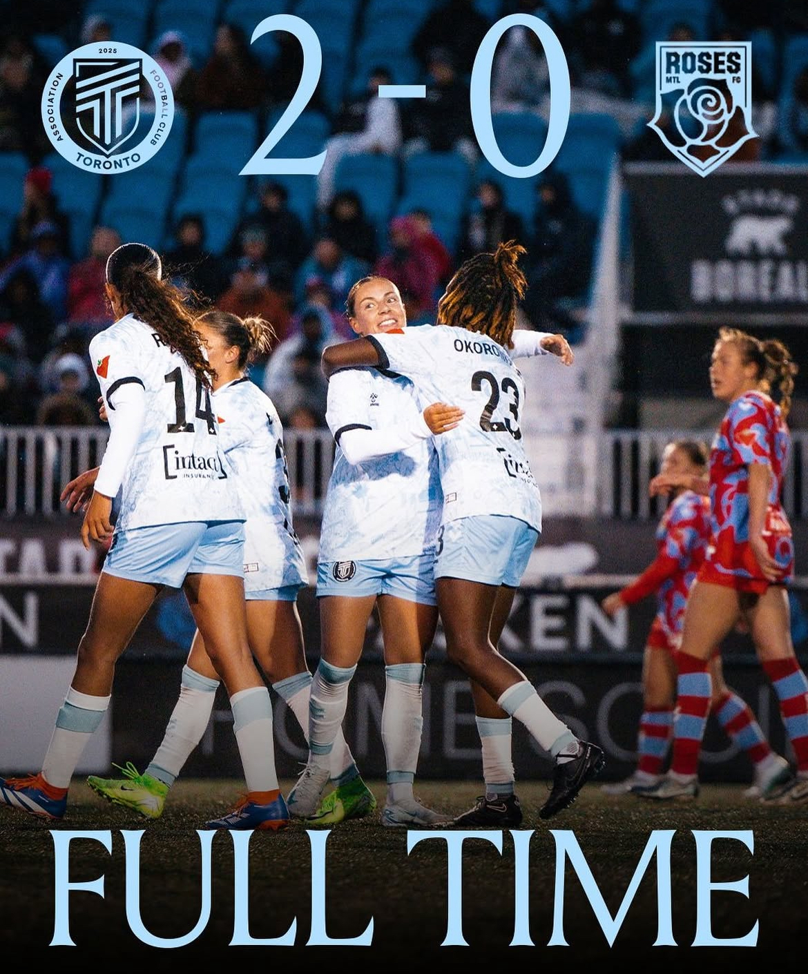 AFC Toronto vs. Montreal Roses FC Match Recap 05/22