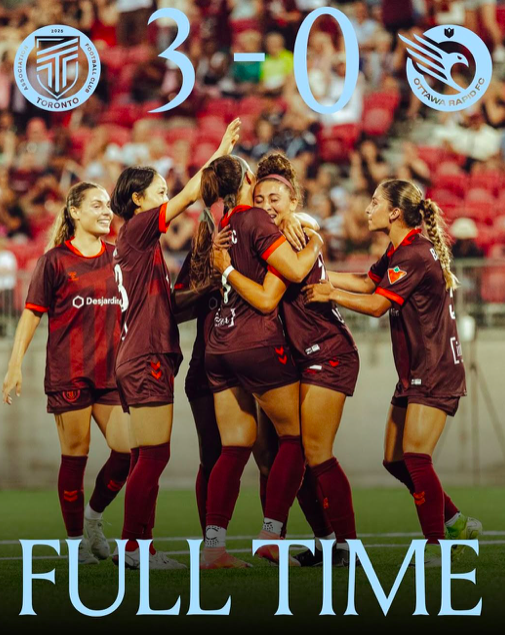AFC Toronto vs. Ottawa Rapid FC Match Recap 07/10