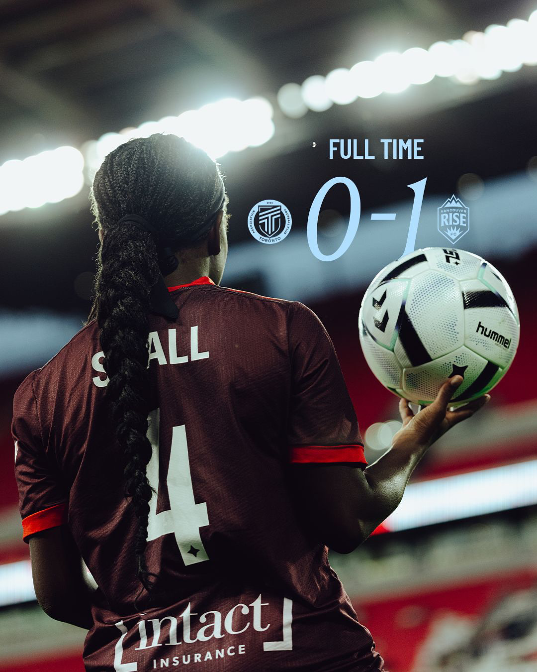 AFC Toronto vs. Vancouver Rise FC Match Recap 08/17