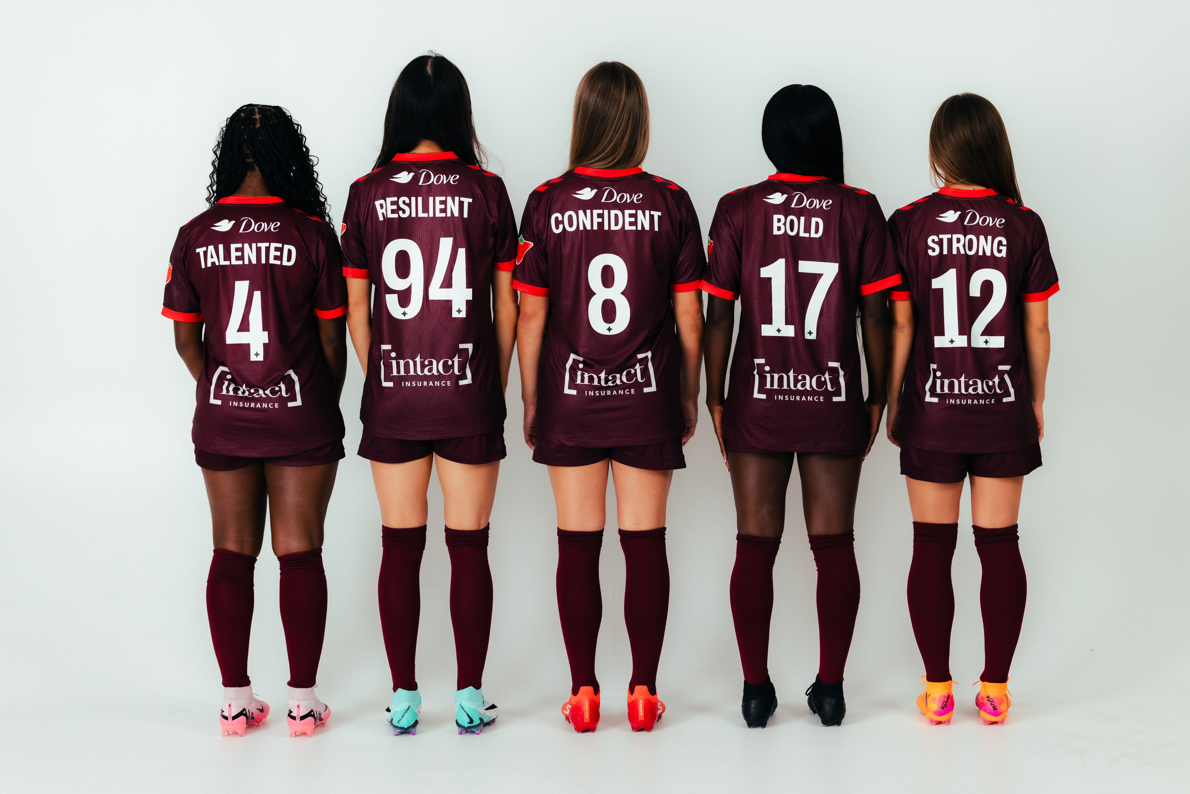 AFC Toronto and Dove Partner to #ChangeTheCompliment -  Turning Jerseys Into Messages of Empowerment, October 19