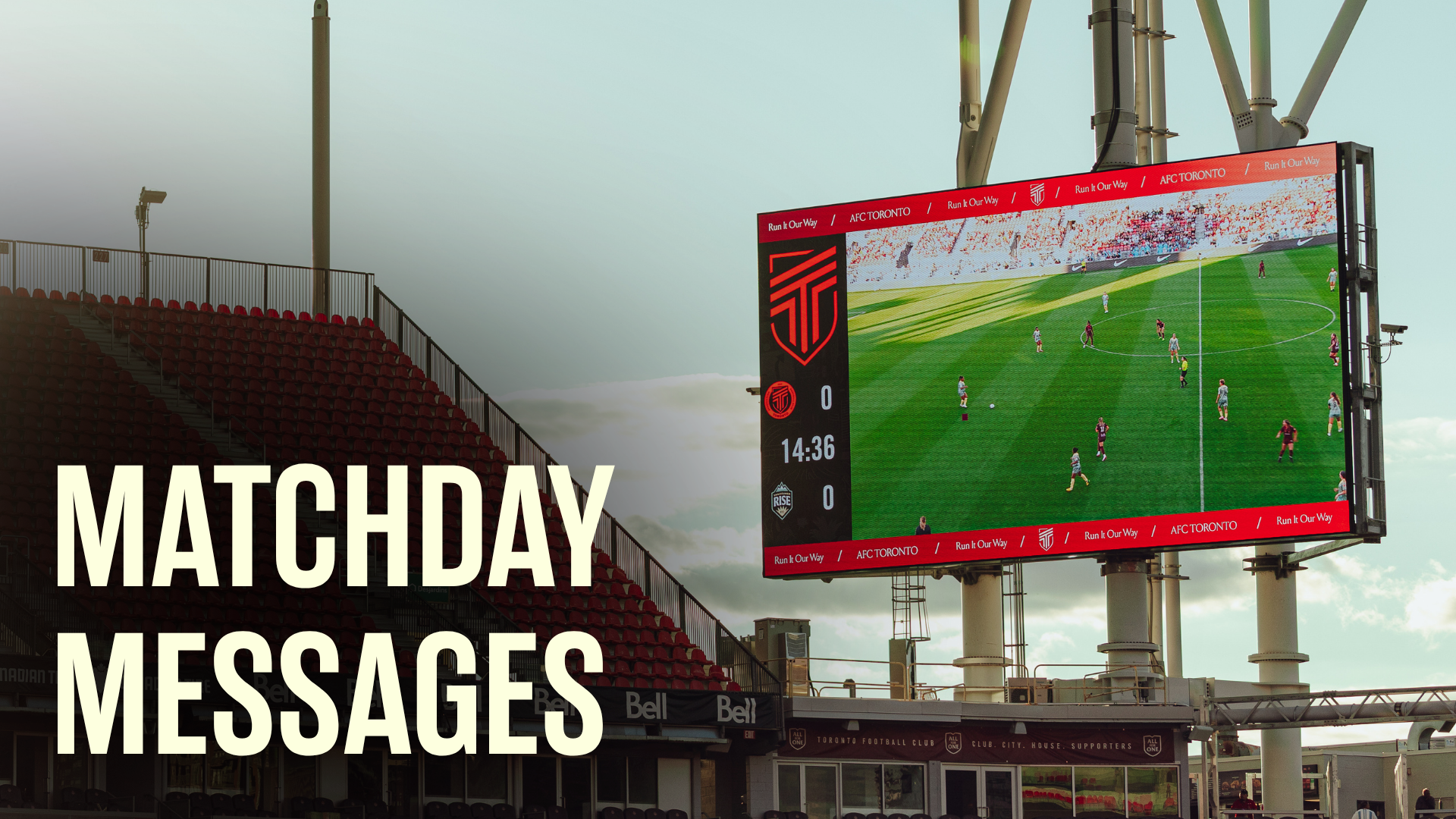 Videoboard Messages