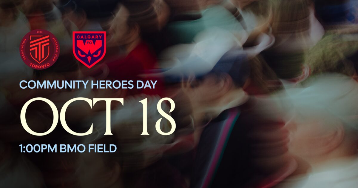 AFC Toronto Returns to BMO Field for Community Heroes Day
