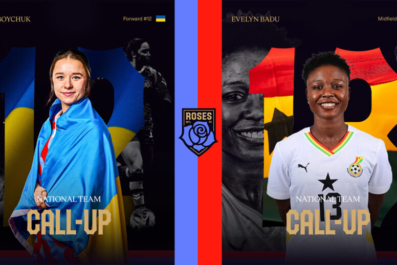 TWO ROSES CALLED UP FOR INTERNATIONAL DUTY