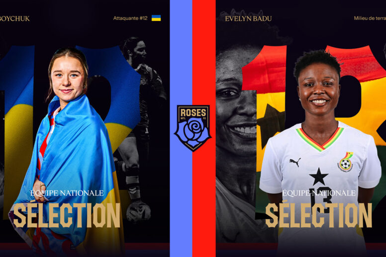 DEUX JOUEUSES DES ROSES CONVOQUÉES EN SÉLECTION NATIONALE