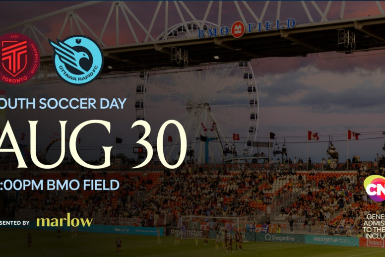 Marlow Presents AFC Toronto's Youth Soccer Day at BMO Field on Sunday, August 30