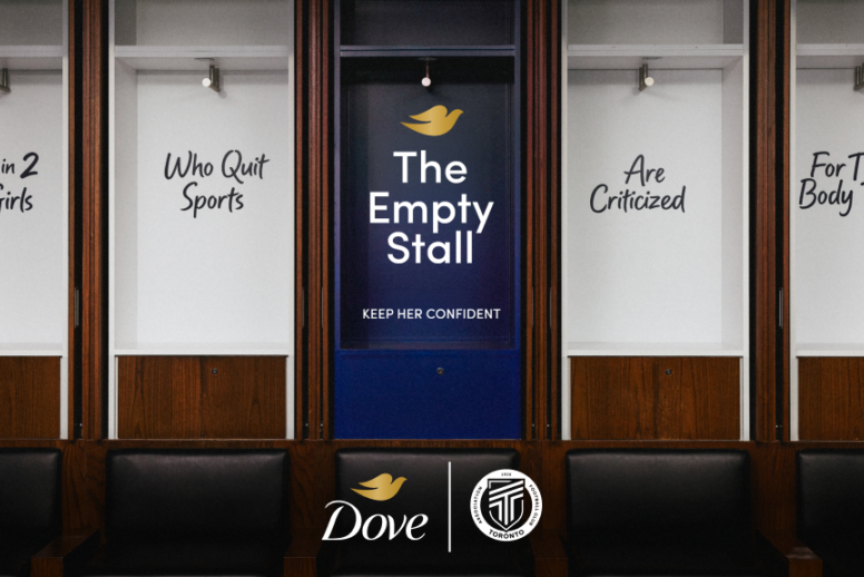 Dove and AFC Toronto Leave a Locker Empty to Spotlight the Girls Missing from Sport Due to Low Body Confidence