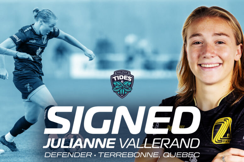 Welcome Julianne Vallerand to Halifax Tides FC