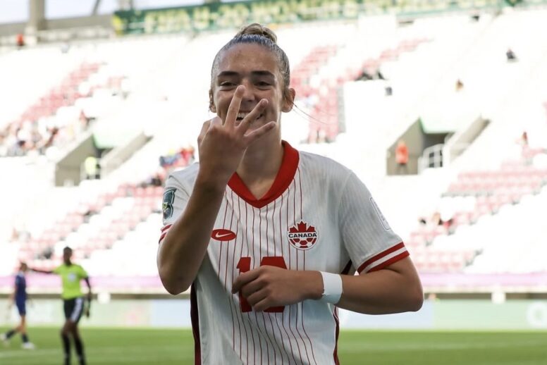 Northern Super League Celebrates AFC Toronto's Kaylee Hunter After Hat Trick Sends Canada to FIFA U-20 Women's World Cup Quarter-Finals