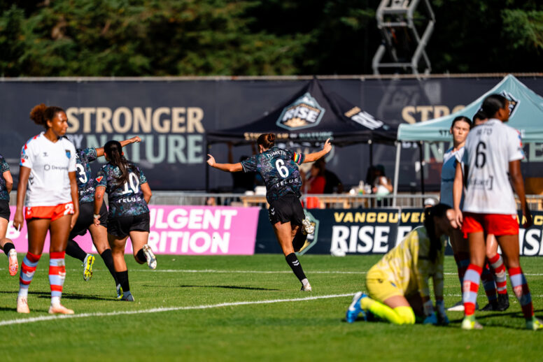 MATCH REPORT: Vancouver Rise FC share the spoils at home vs. Montreal Roses FC