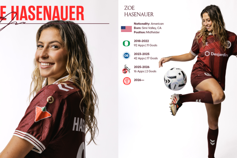 AFC Toronto Signs Midfielder Zoe Hasenauer