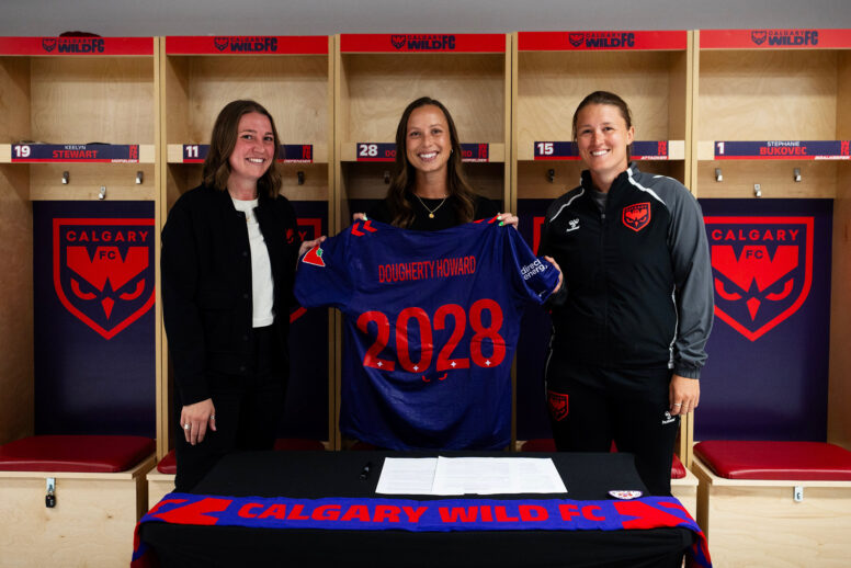 Calgary Wild FC Captain Meggie Dougherty Howard Extends Stay with Club Through to 2028