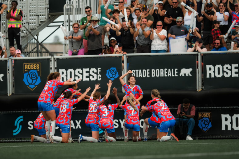 LES ROSES DOMINENT ET TRIOMPHENT AU STADE BORÉALE