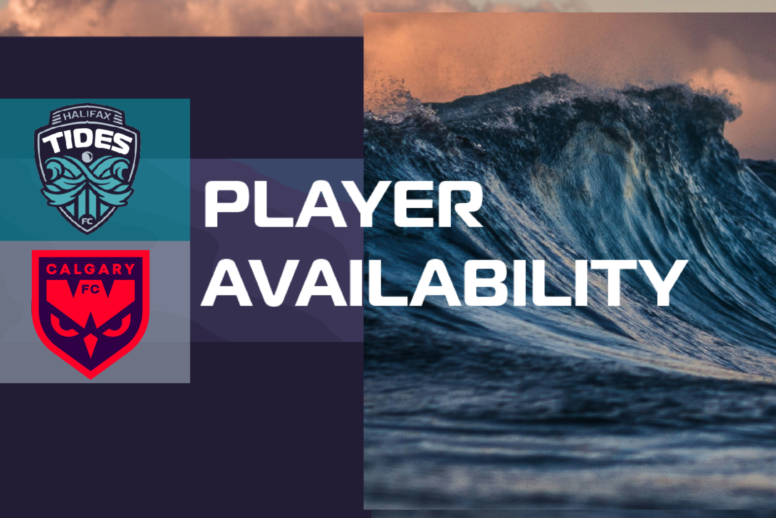 Player Availability Report: Halifax Tides FC vs. Calgary Wild FC