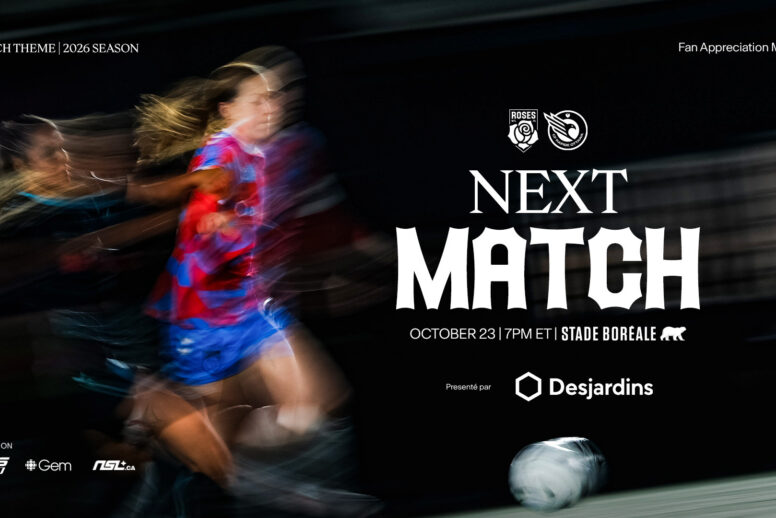 ROSES FACE OTTAWA IN HIGH STAKES MATCH AT STADE BORÉALE