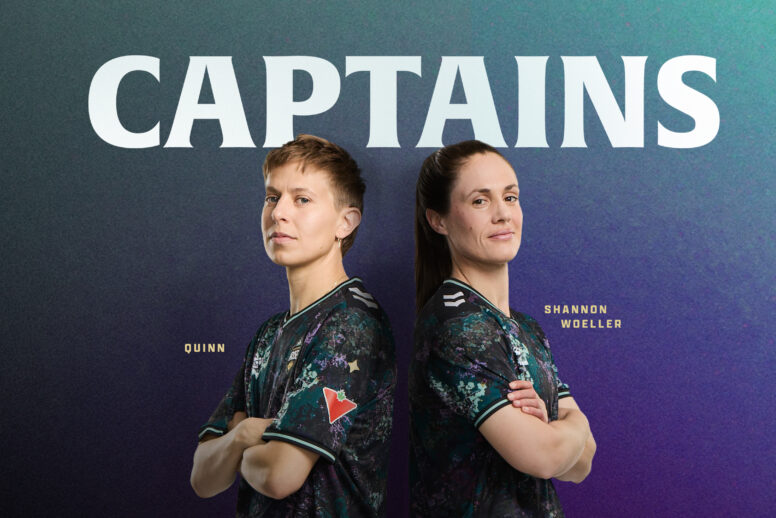 Shannon Woeller and Quinn Named 2026 Vancouver Rise FC Captains