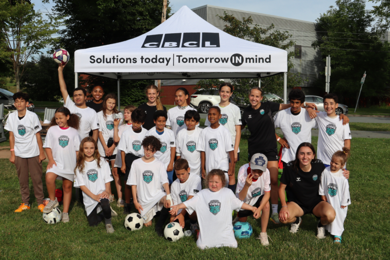CBCL and Halifax Tides FC Inspire the Next Generation Through Community Soccer Clinic