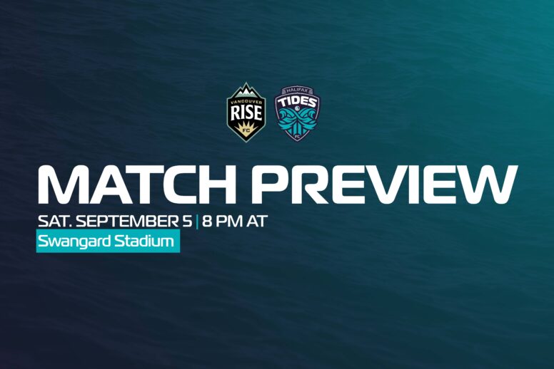 Match Preview: Tides Travel to Vancouver for Key Playoff Race Matchup