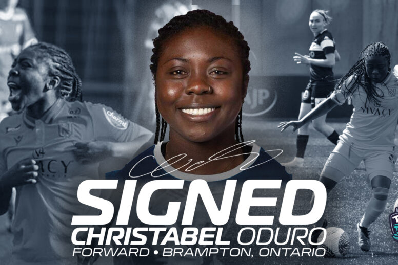 Signed Christabel Oduro to Halifax Tides FC