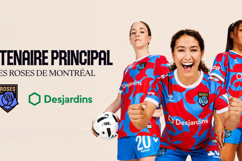 DESJARDINS S’ENGAGE AUX CÔTÉS DES ROSES DE MONTRÉAL DANS LE CADRE D’UN PARTENARIAT PLURIANNUEL