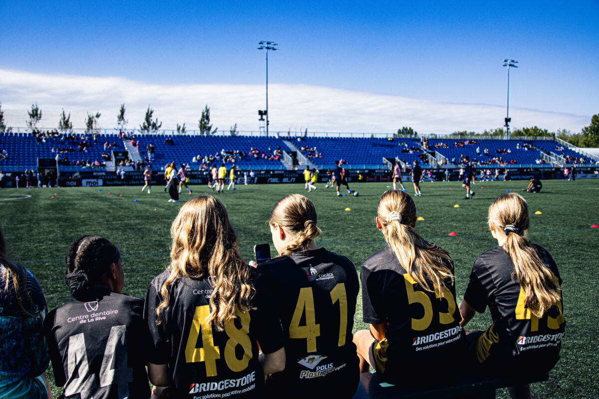Échauffement d’avant-match