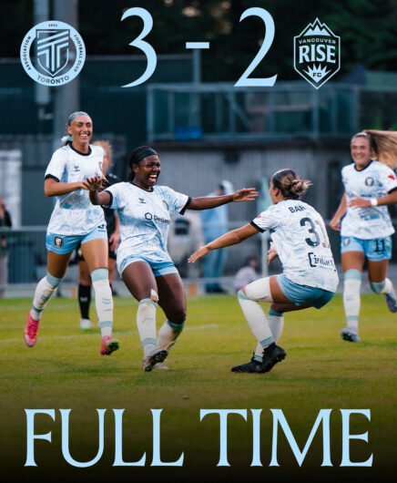 AFC Toronto vs. Vancouver Rise FC Match Recap 06/11